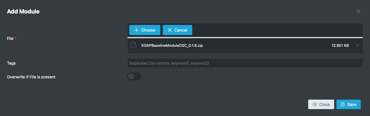 Add module file