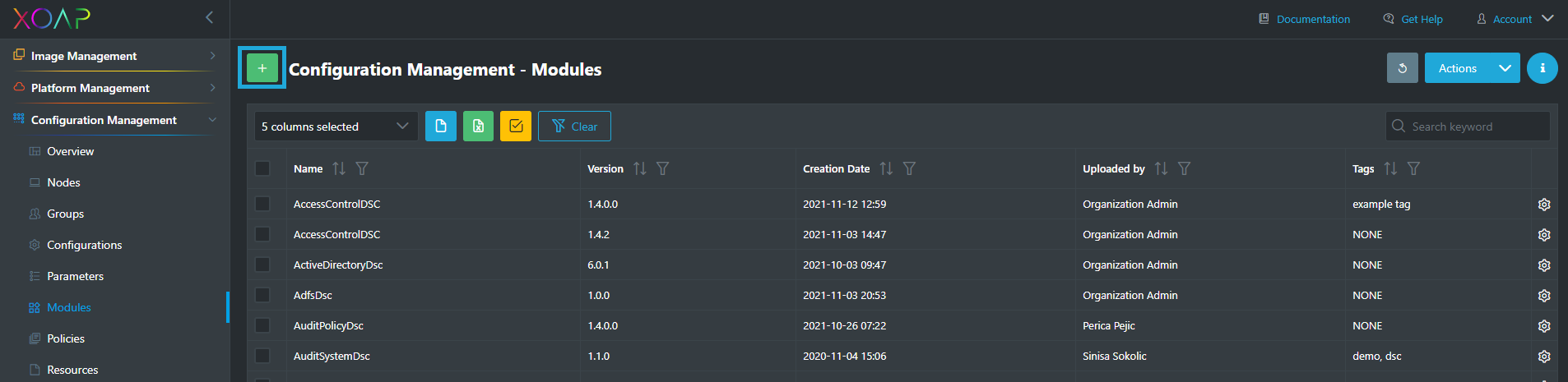 Add module