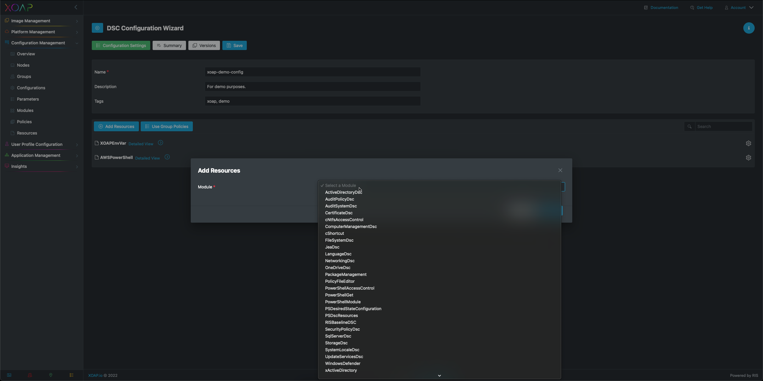 Add resource
