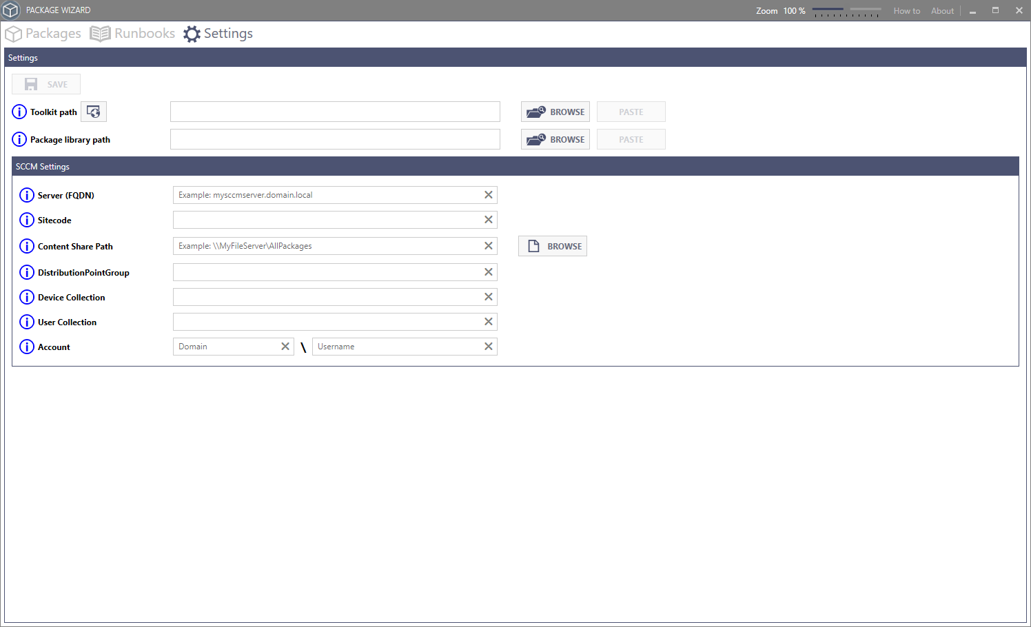 Configure toolkit and package library paths