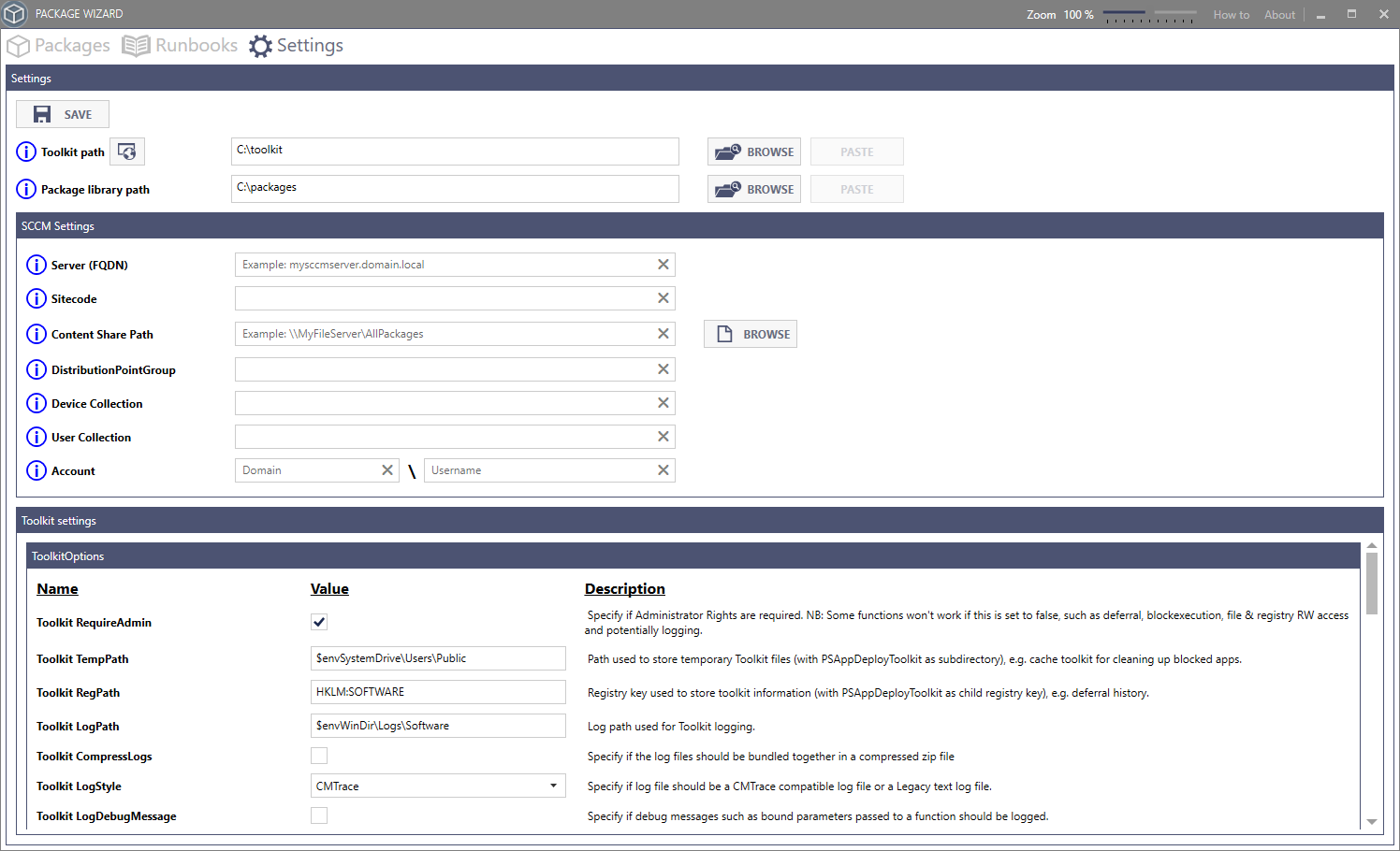 Integrate path to toolkit